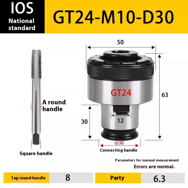 6030 Tapping machine tapping machine tap collets gt12/24tc820 collets Shandong Denso Pricision Tools Co.,Ltd.